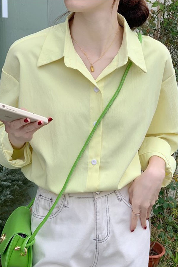 베터심플 어반데일리 컬러풀 셔츠 남방 (8color)